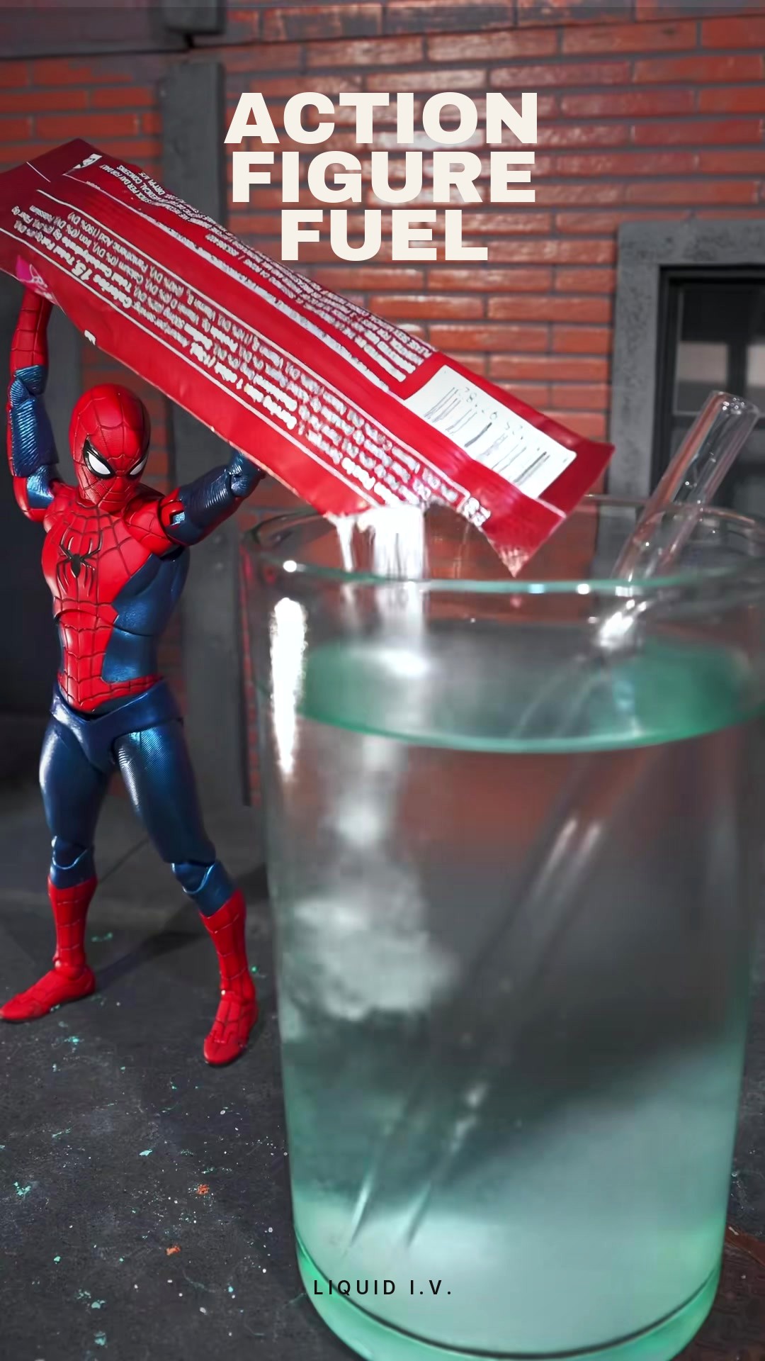 Anuncio Stop-Motion con Figuras de Acción | Liquid I.V.
