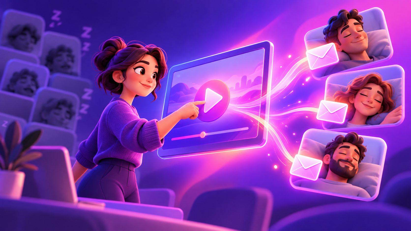 Créer une vidéo publicitaire pour réactiver clients dormants