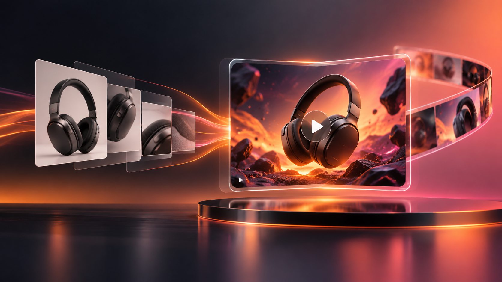 E-Commerce Pre-Launch Kampagne Teaser Video Generator: Produktbilder in Launch-Teaser verwandeln