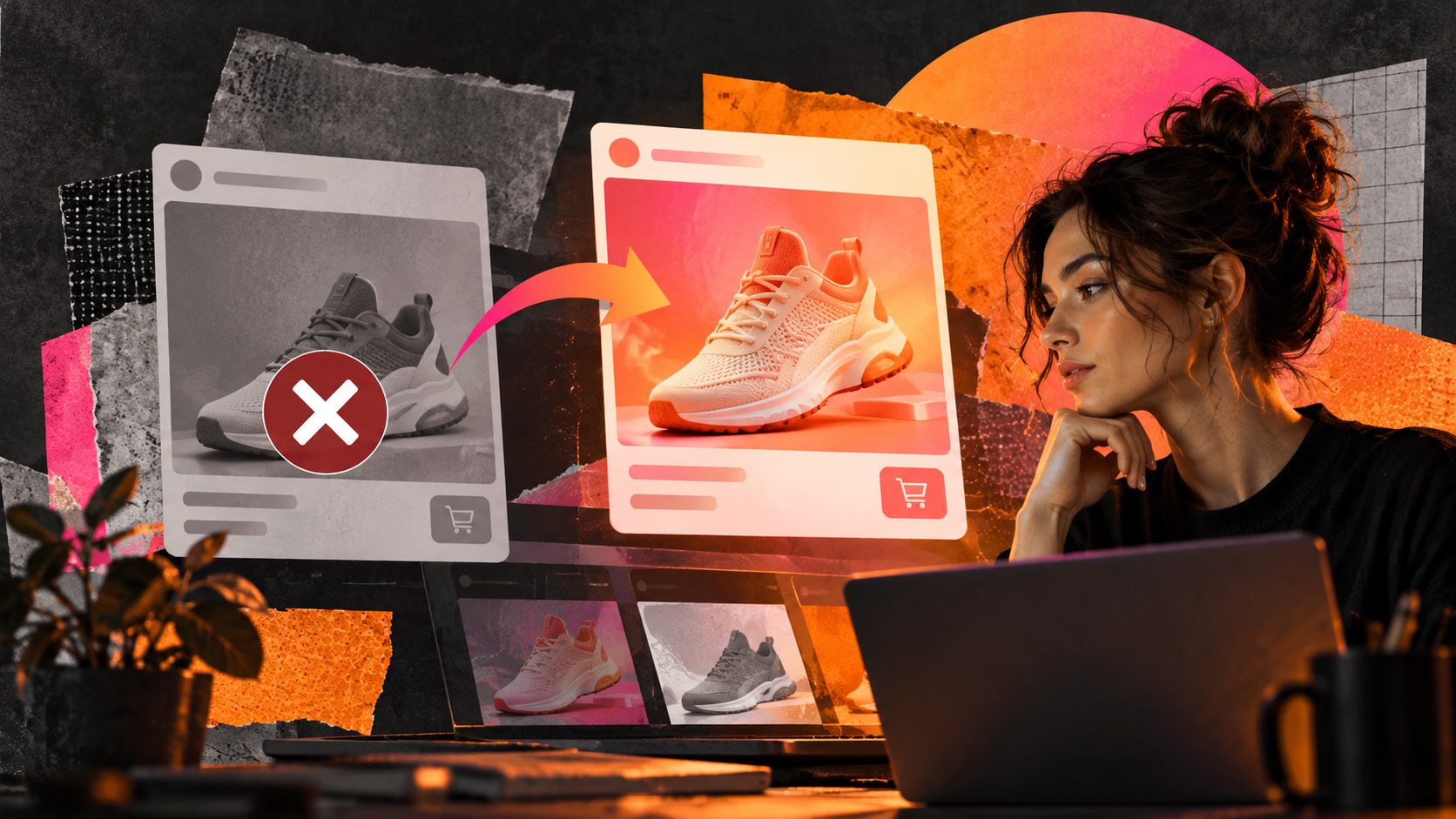 Anuncios producto agotado: pausar y sustituir el creativo ecommerce