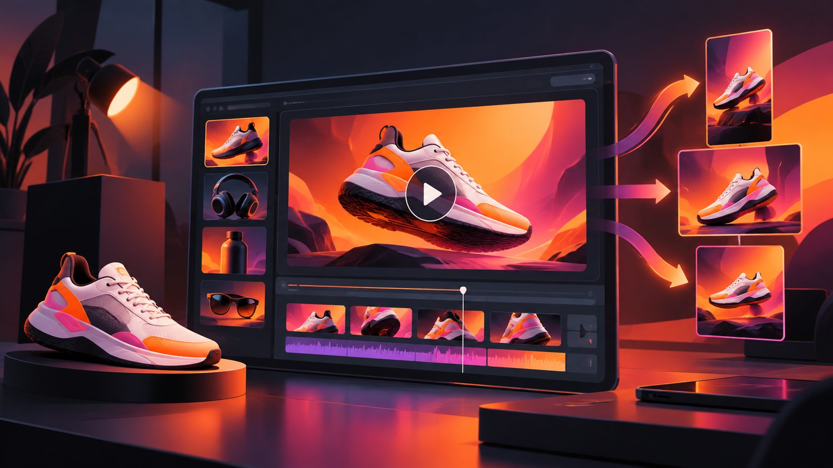 Personalized Product Video Ad Generator for Custom Products