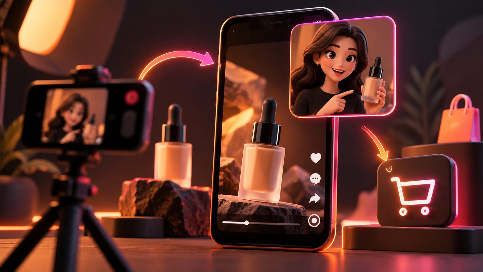 Créer vidéo PiP démonstration produit TikTok Shop : méthode en 15 secondes
