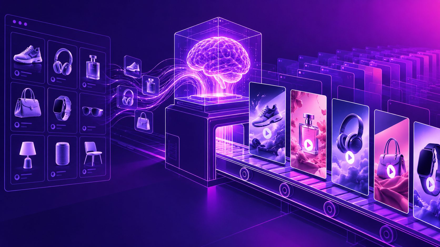 Générer vidéos publicitaires en masse catalogue e-commerce : méthode scalable