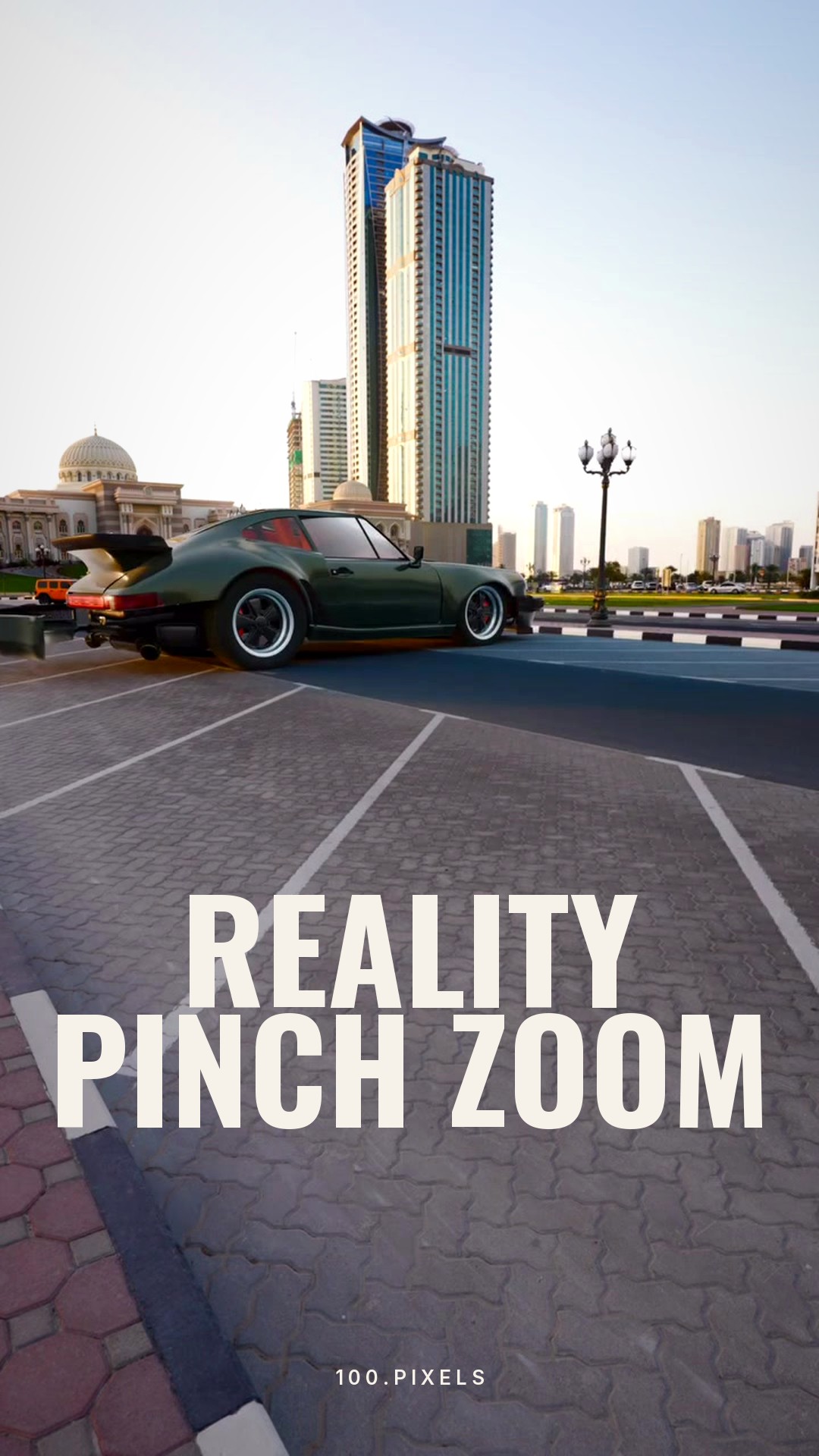 Anuncio VFX para móvil: zoom 100x en el aire