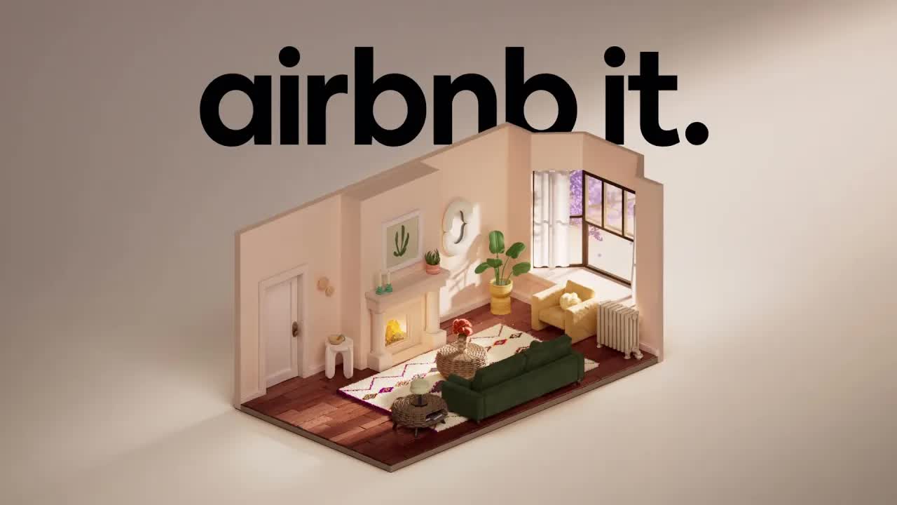 Airbnb Host Campaign: Miniature 3D Ad Case Study