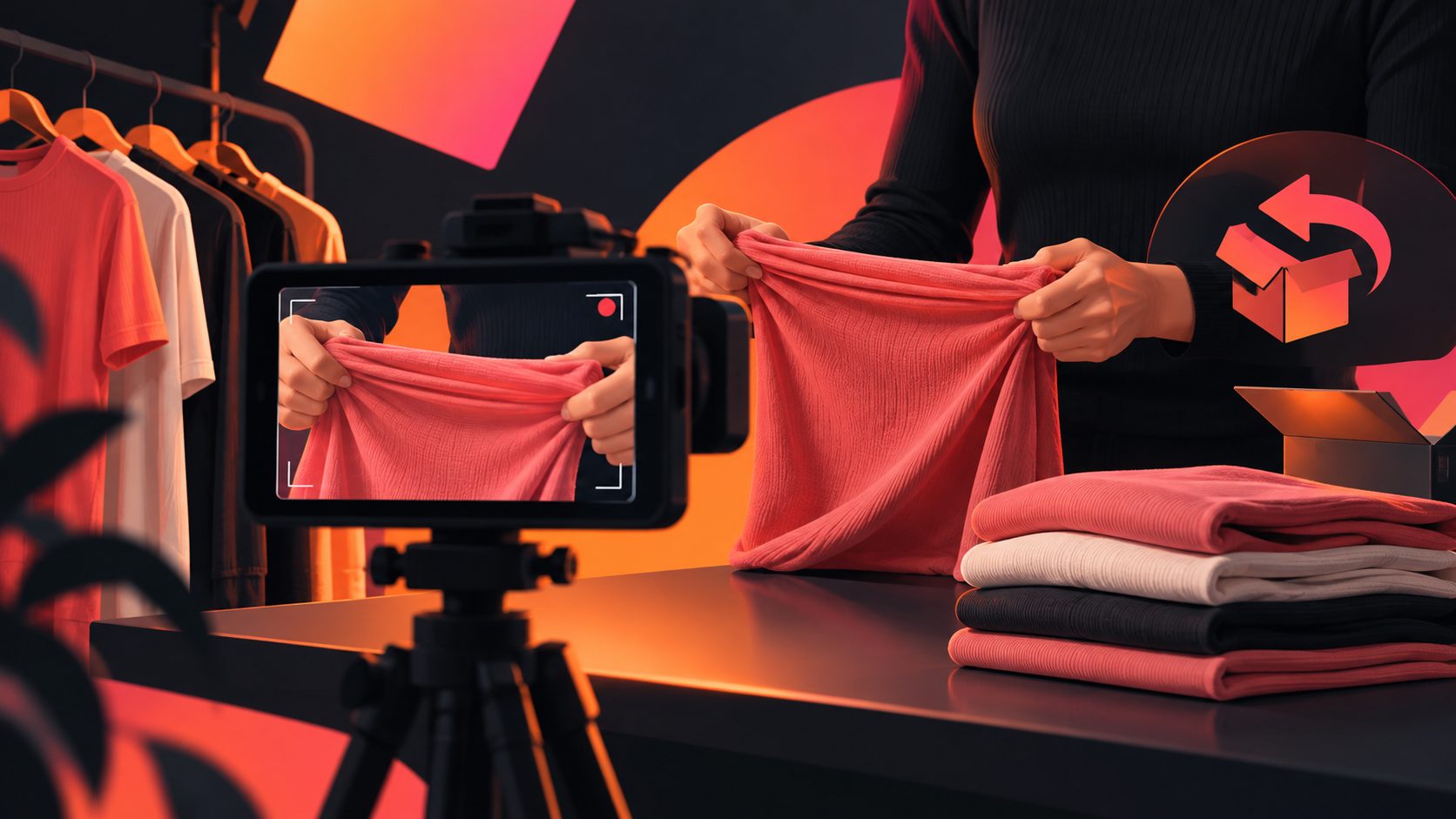 Réduire retours e-commerce textile vidéo test élasticité tissu