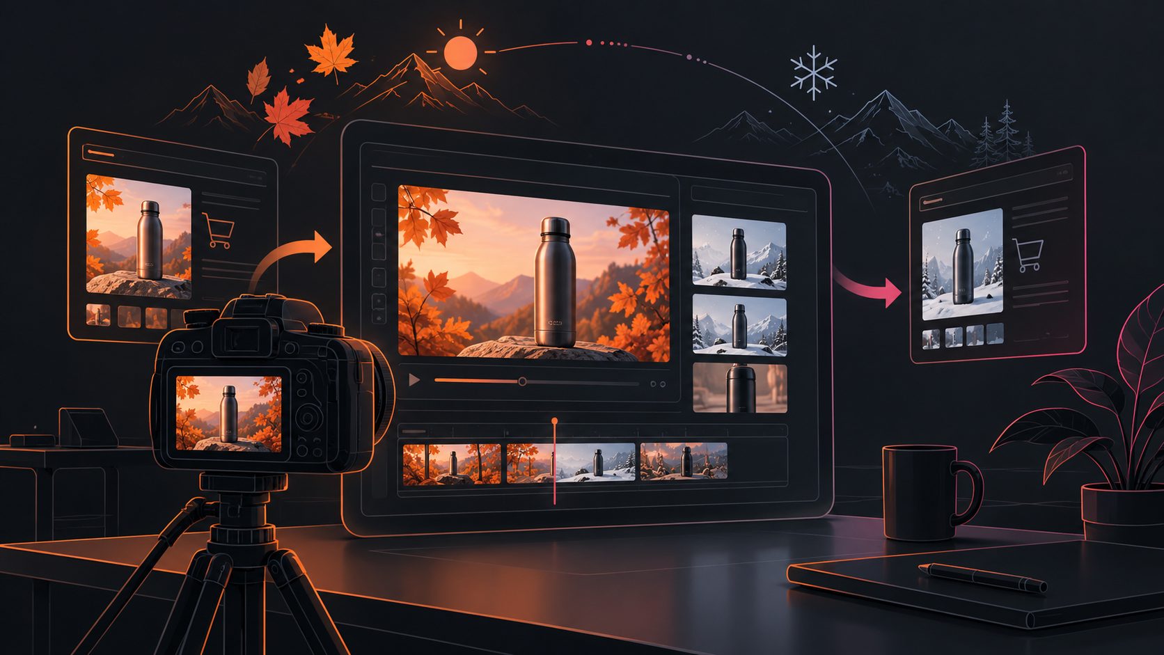 Renouveler créatifs publicitaires Amazon changement de saison : méthode vidéo