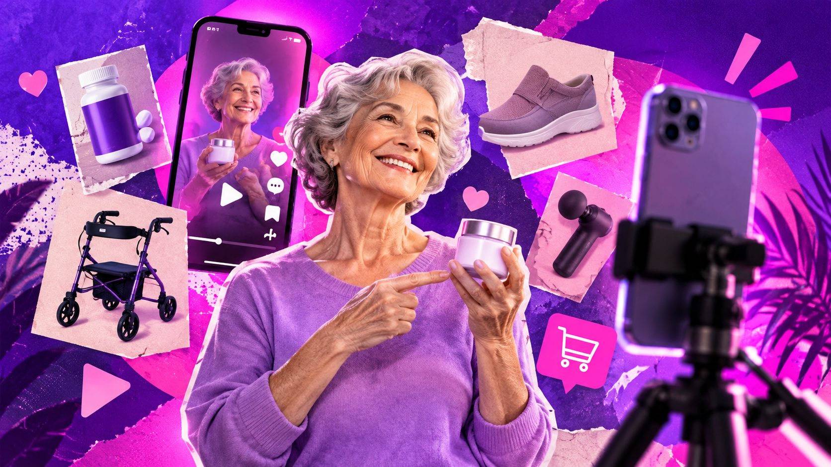 Crear video publicitario productos tercera edad: guía para TikTok