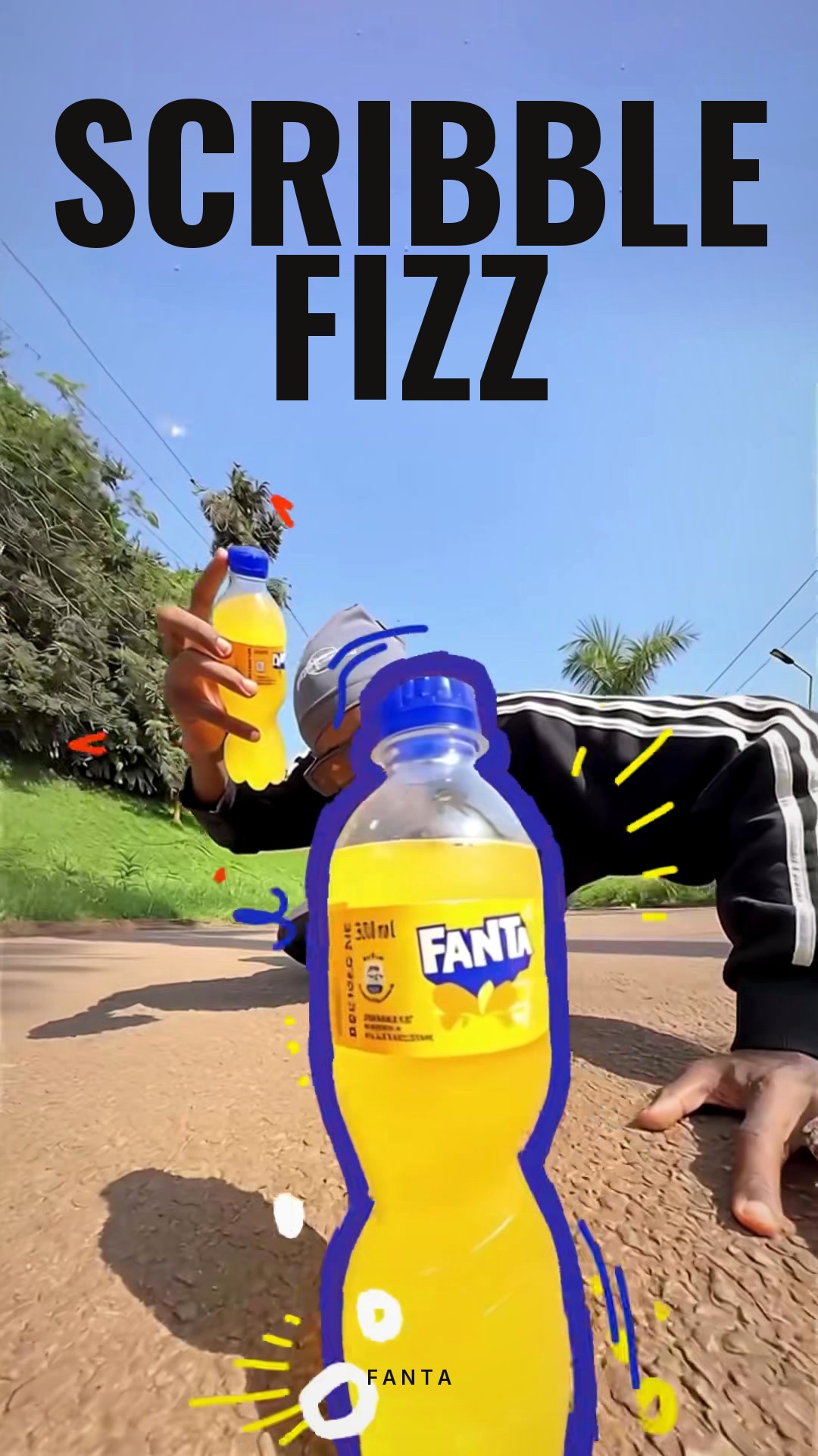Análisis Creativo: Anuncio de Refresco con Doodles