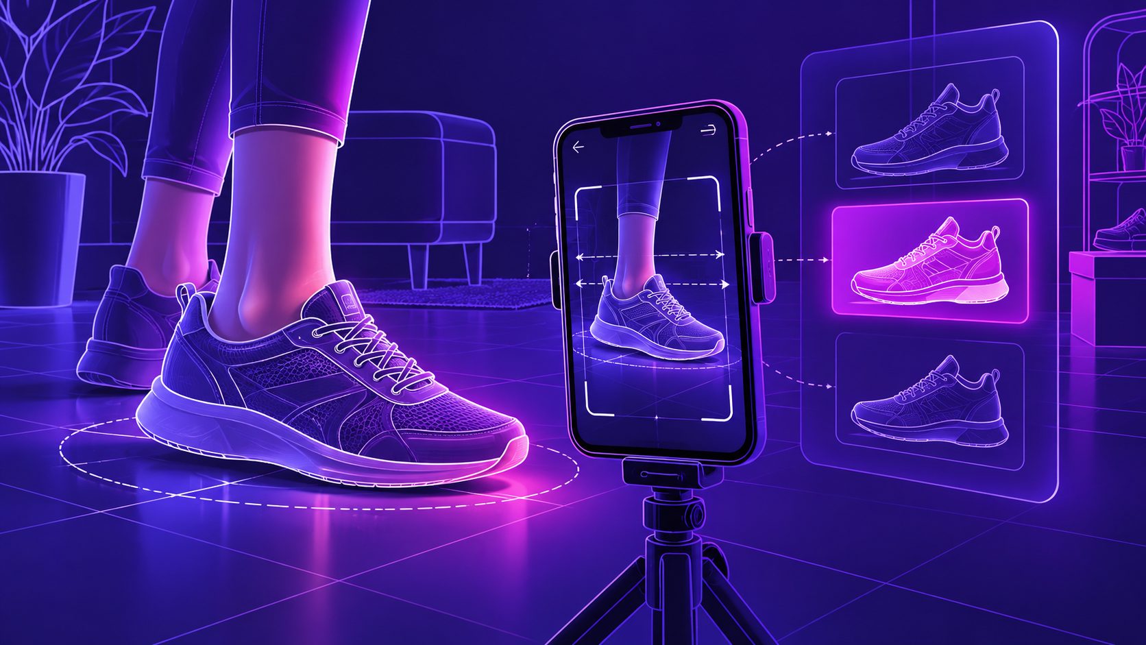 Créer vidéo essayage chaussures pieds larges : méthode e-commerce