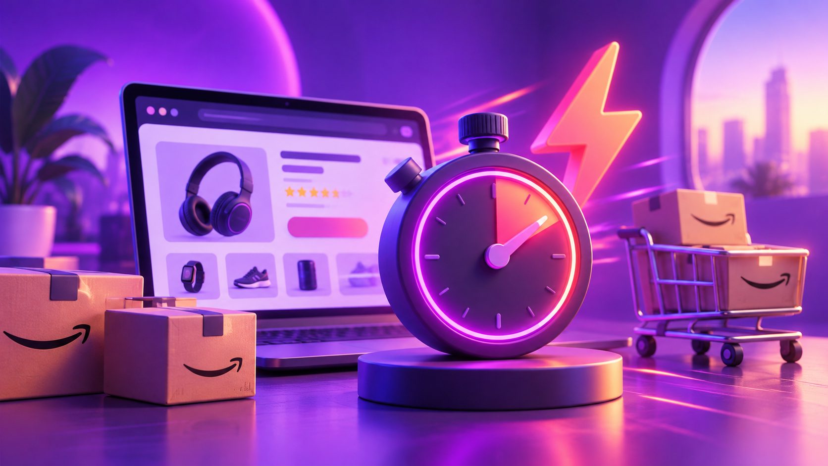 Créer vidéo compte à rebours vente flash Amazon : méthode fiable