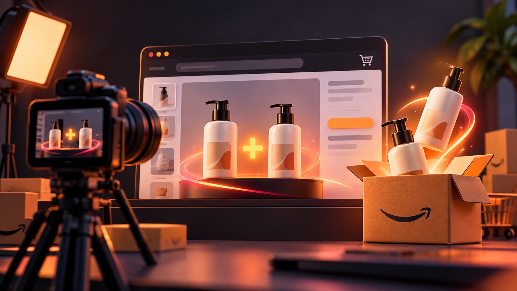 créer vidéo pub amazon offre un acheté un offert : méthode conforme