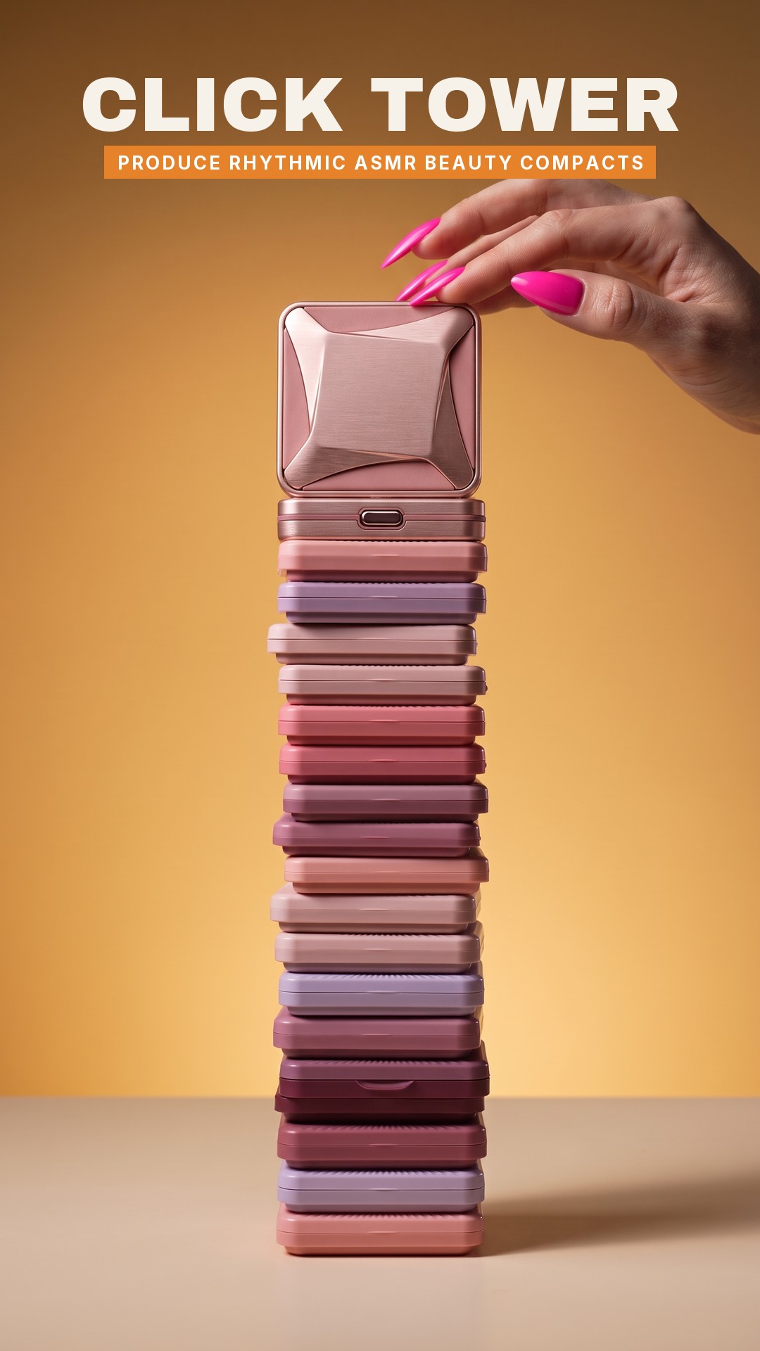 Plantilla de vídeo 12s torre de producto ASMR para anuncios · 12 s · tpl_9c458226-262