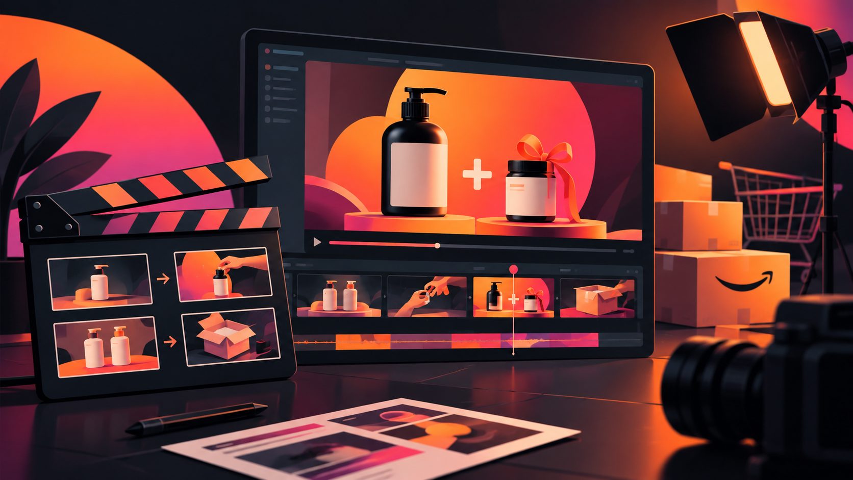 Amazon BOGO Videoanzeigen erstellen: Storyboard und Richtlinien