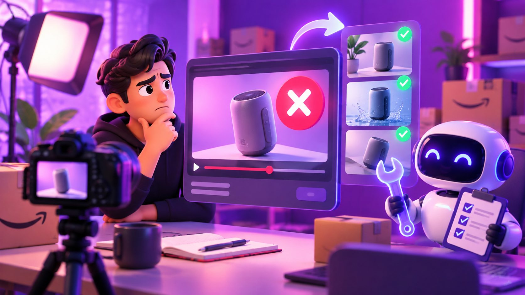 video produit amazon rejetée raisons : diagnostic et corrections