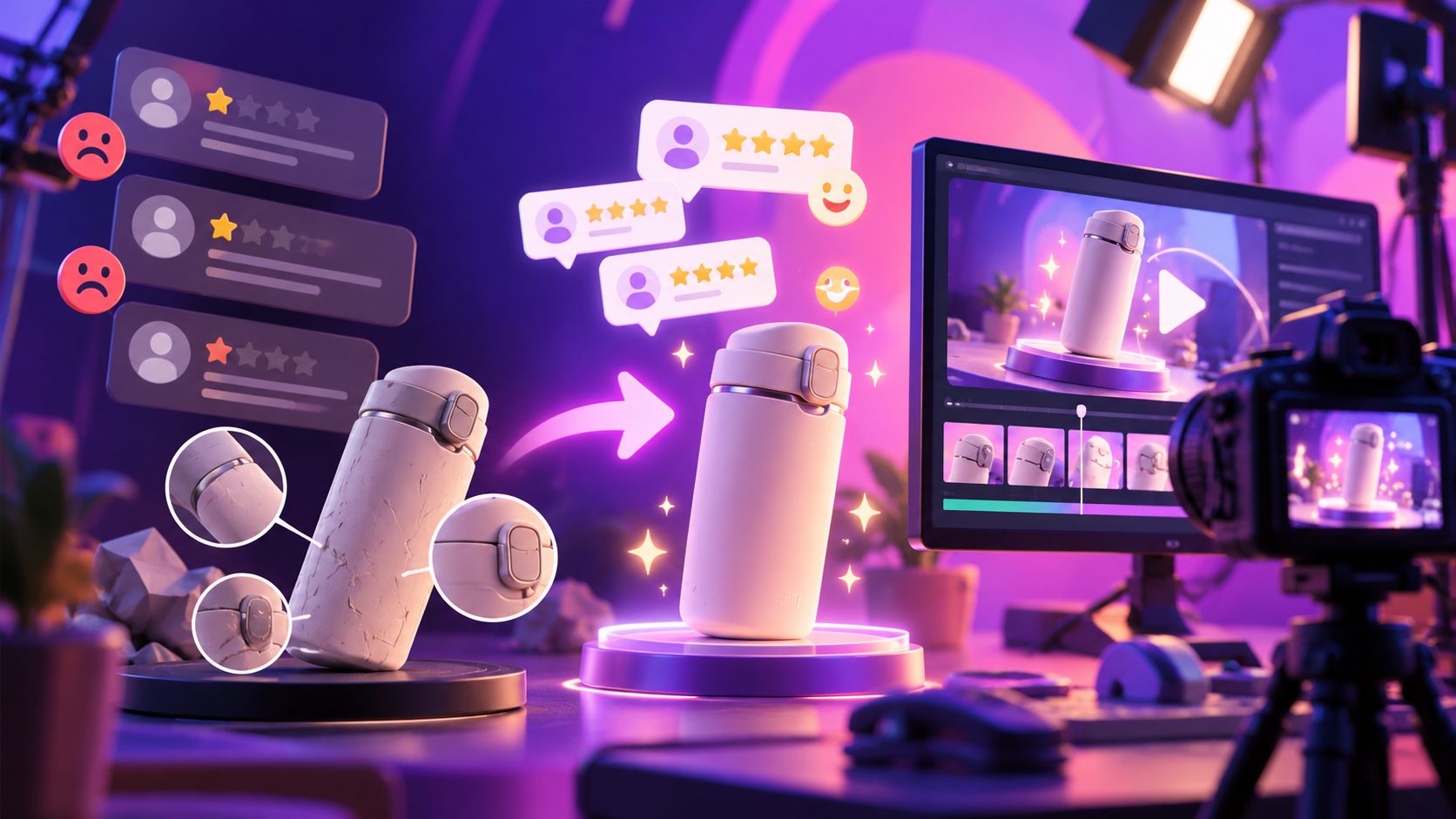 아마존 부정적 리뷰 해소 제품 개선 비교 영상 제작 가이드