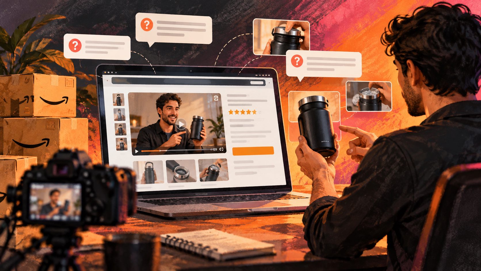 Amazon Listing FAQ Video Generator: Answer Buyer Questions with Proof