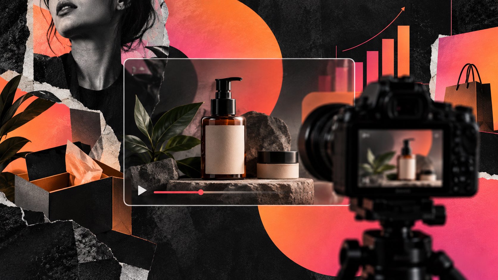 Criar vídeo de anúncio para marcas próprias private label