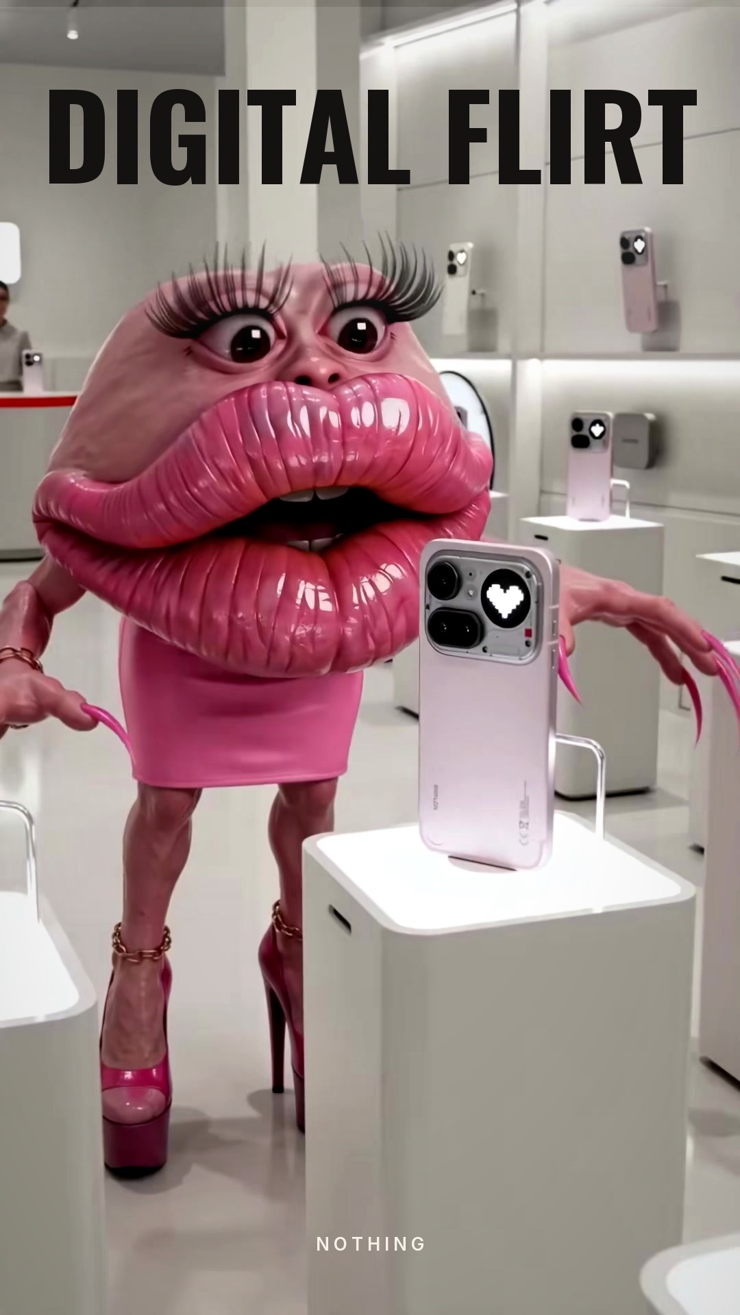 Anuncio Surrealista de Móvil: Creatividad TikTok