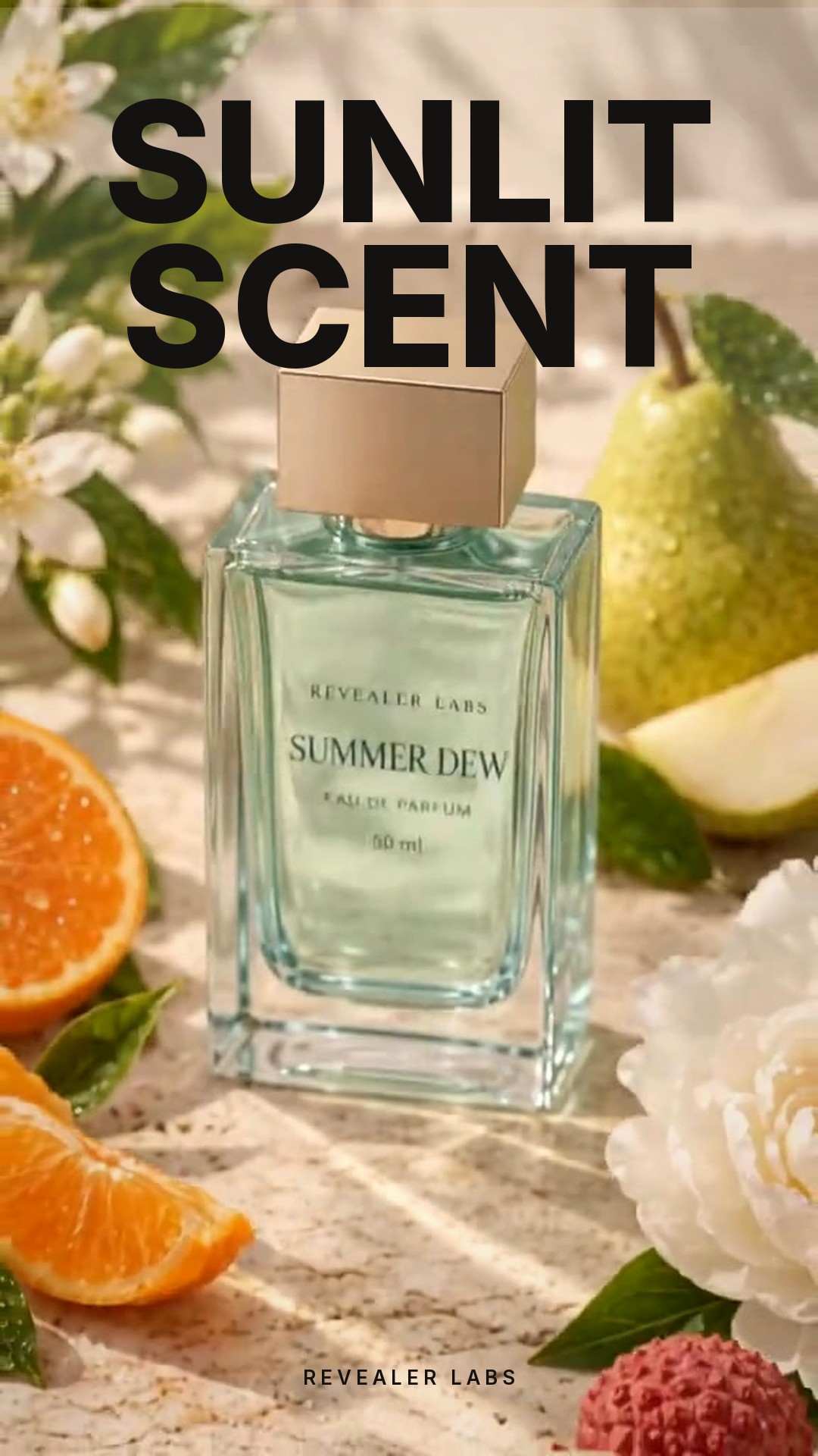 Anuncio de perfume con IA: análisis visual y sensorial