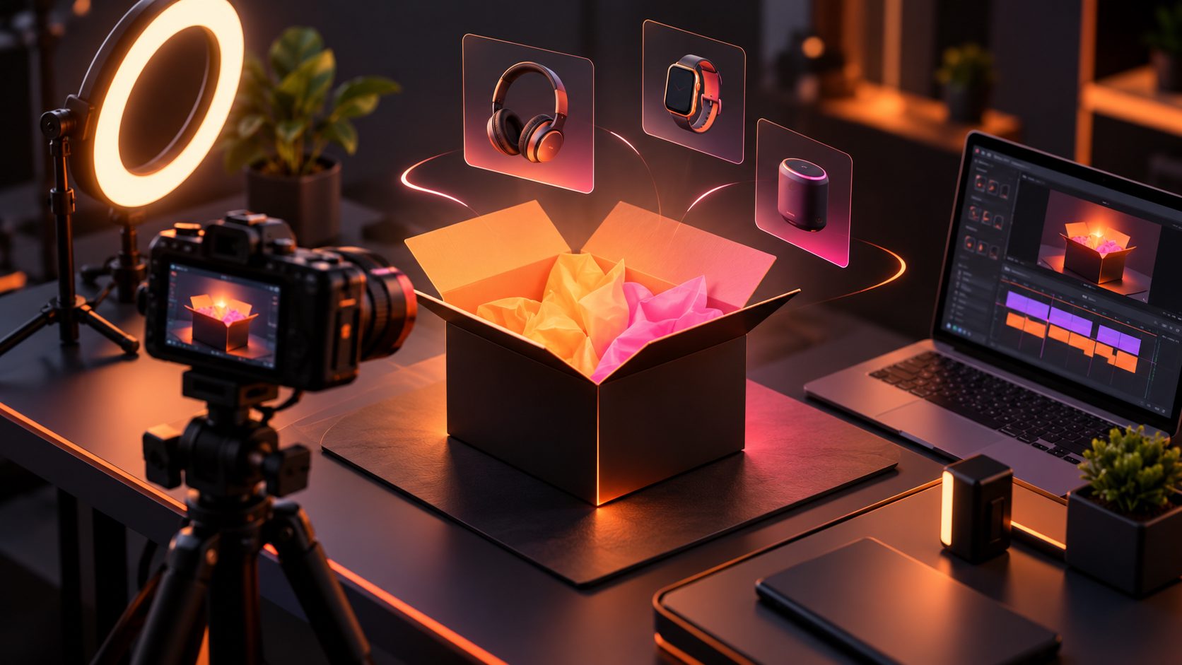 crear video unboxing sin producto dropshipping: guía práctica