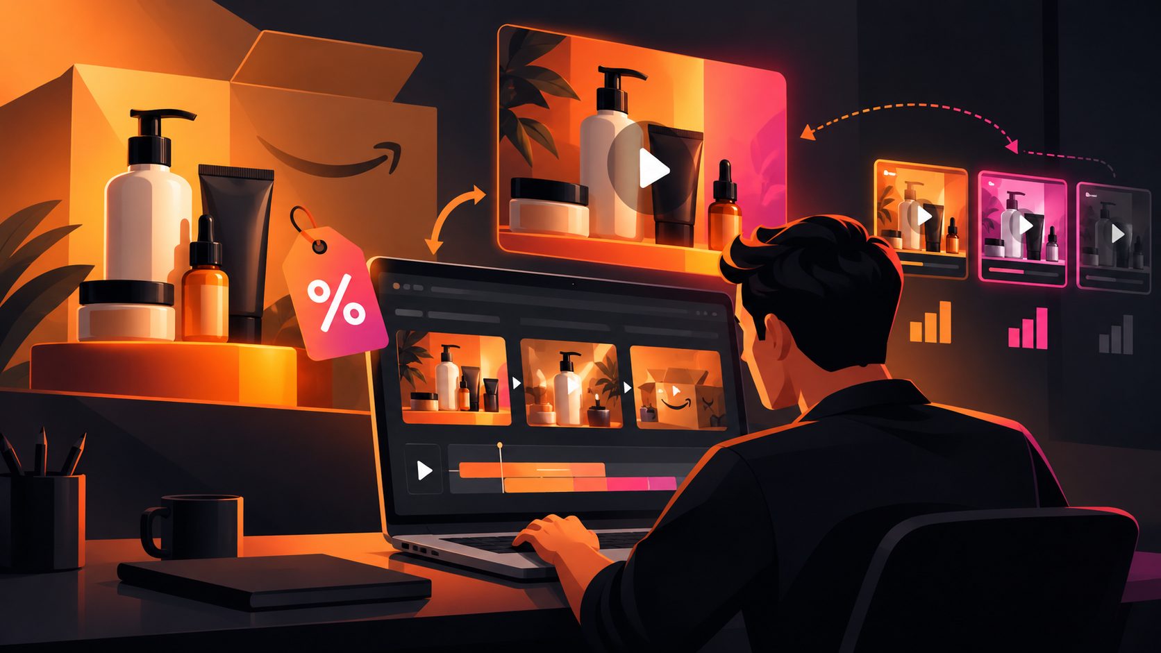 Amazon Virtual Bundle Videoanzeigen erstellen: Storyboard, Rabatt und Testplan