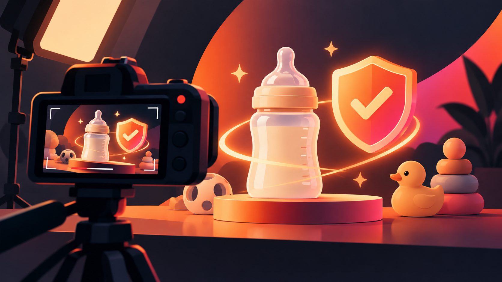 crear video certificado seguridad productos bebe: guía de 15 segundos