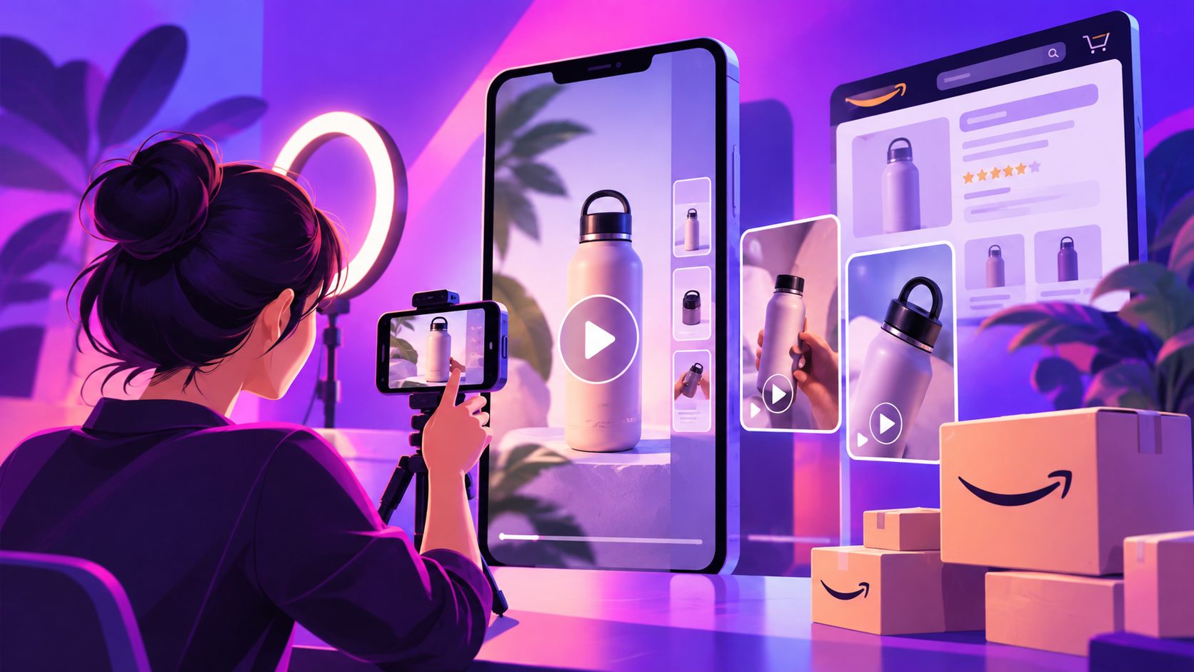 Amazon Inspire Feed vertikale Produktvideos Richtlinien: Was Verkäufer heute beachten müssen