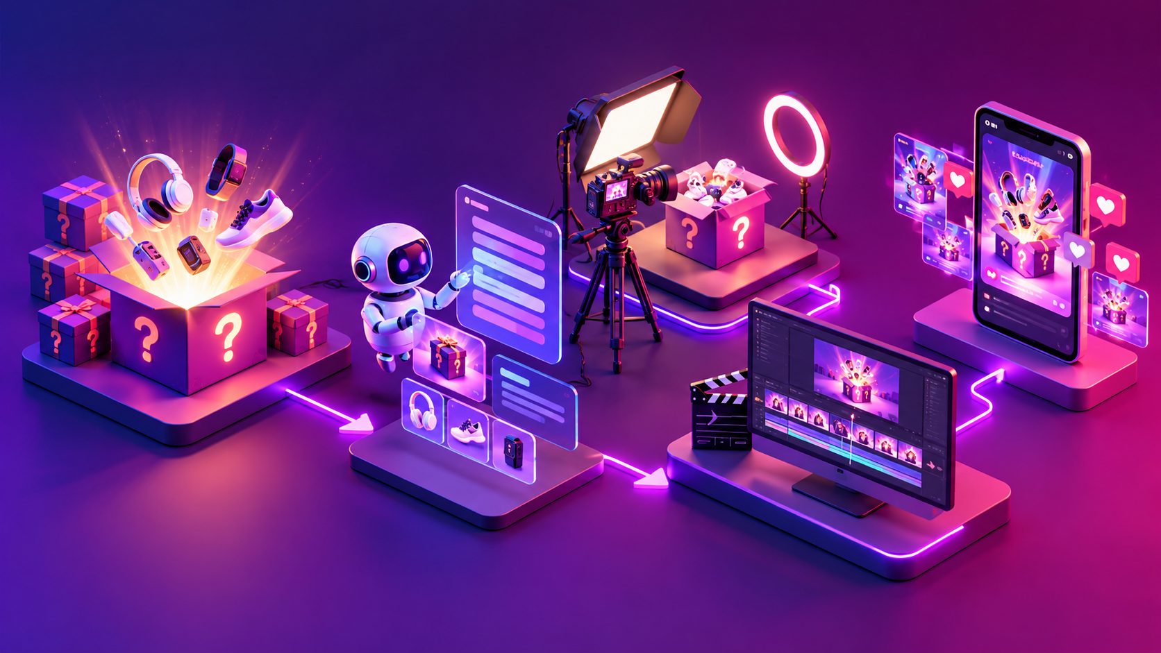 Ecommerce Mystery Box Unboxing Video Ad Script: Q4 Templates and AI Workflow