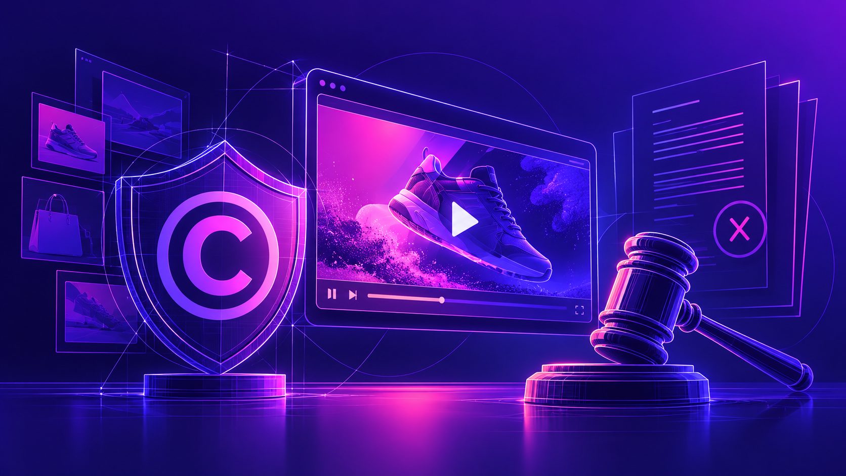 Contestation atteinte droits auteur vidéo publicitaire ecommerce : procédure