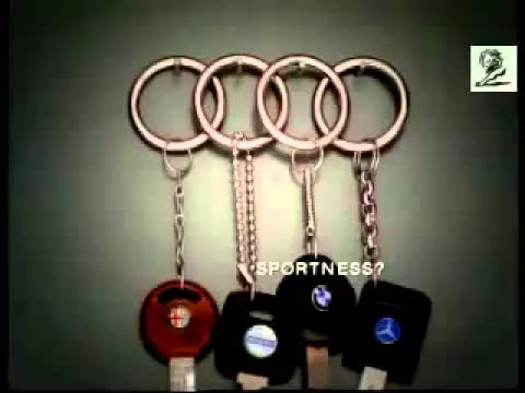 Audi 4 Key Rings: Visual Metaphor Commercial Teardown