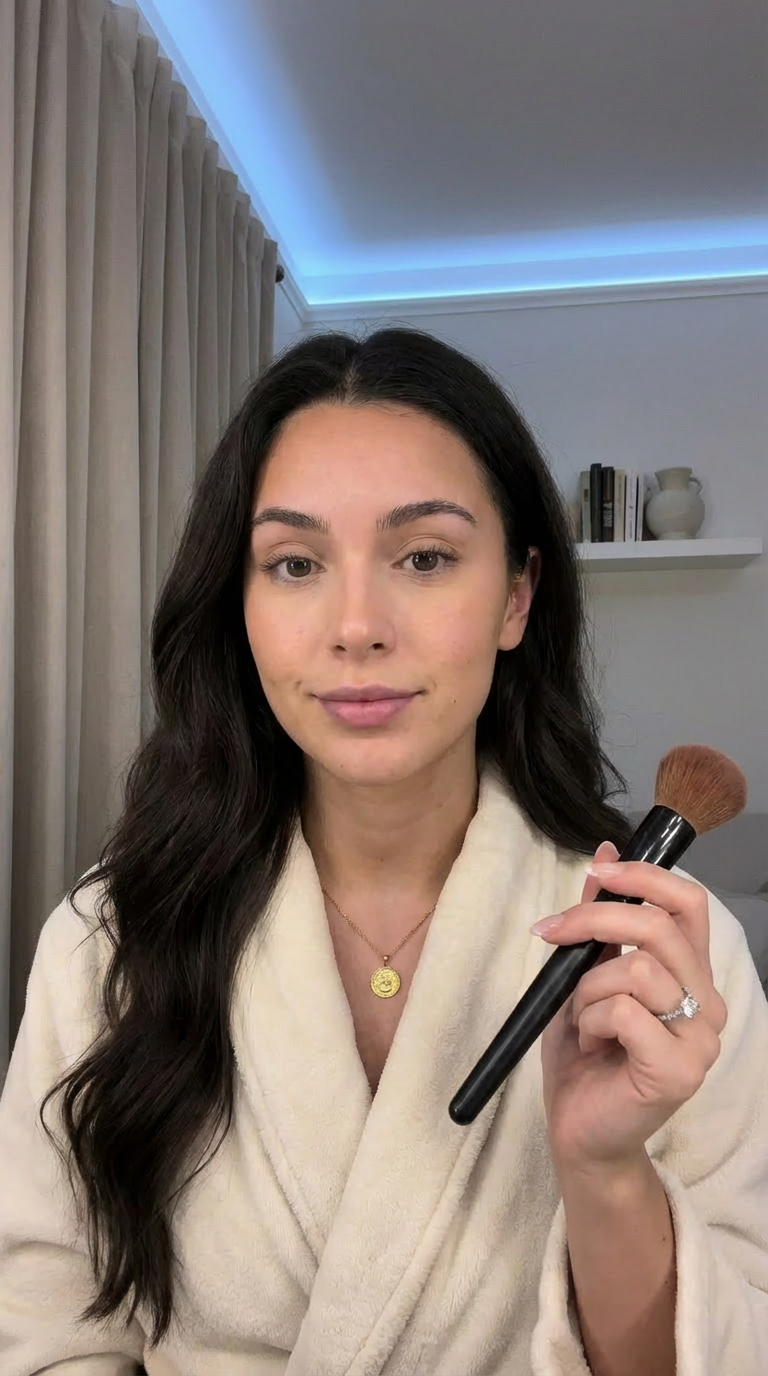 Skincare routine UGC demo