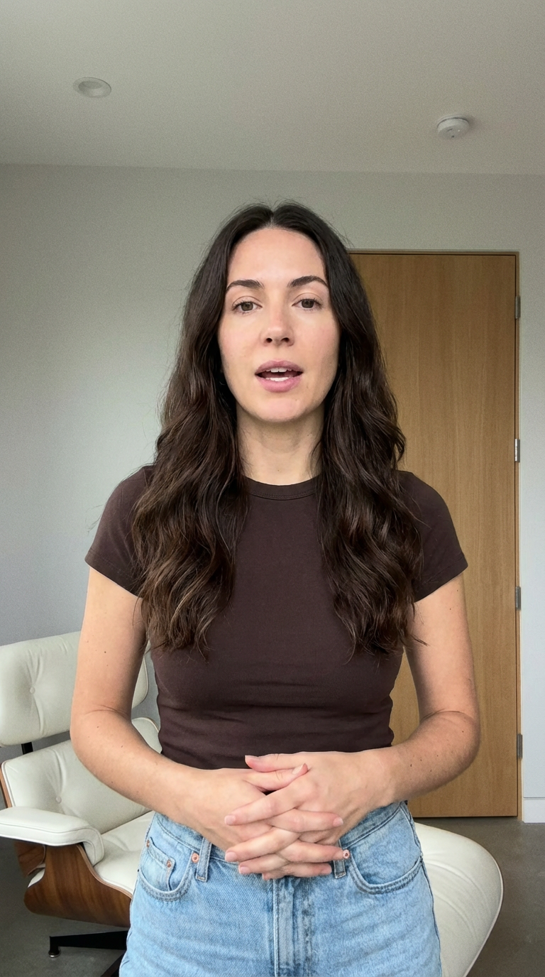 Skincare routine UGC demo