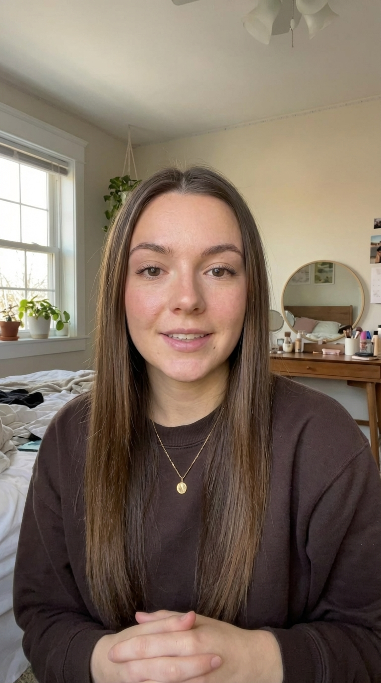 Skincare routine UGC demo