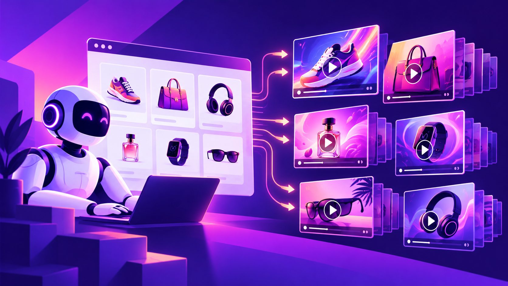 Generar videos publicitarios en lote para un catálogo ecommerce