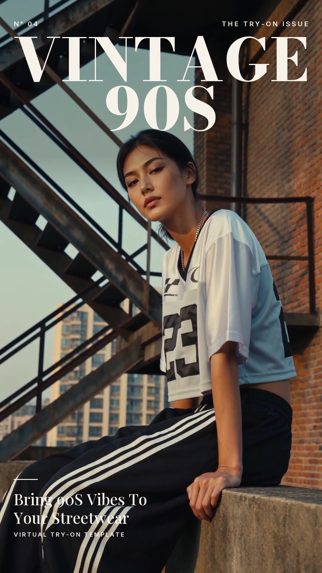 15s Plantilla de vídeo probador virtual streetwear retro · 15 s · tpl_fa2f73b2-1e9