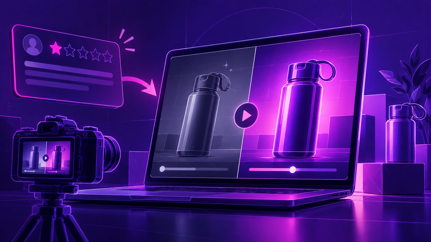 Vidéo comparative produit pour répondre à un avis négatif Trustpilot e-commerce