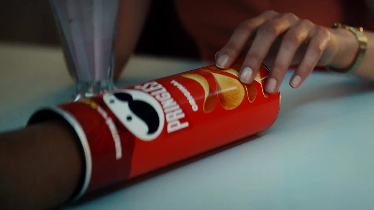 Pringles Ad Analysis: Hyperbolic Problem Solution