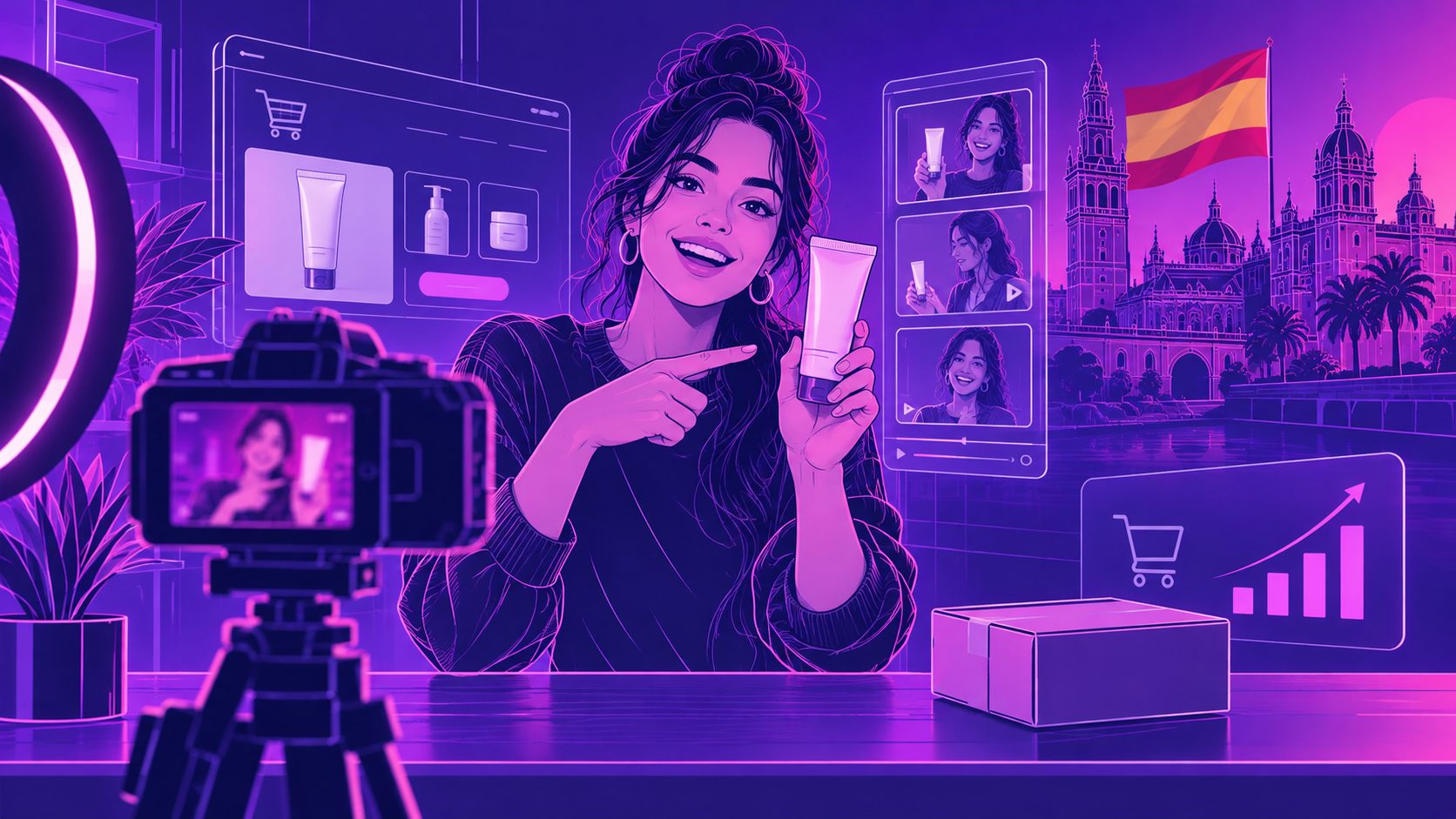 Générateur vidéo UGC espagnol e-commerce : créer des publicités localisées