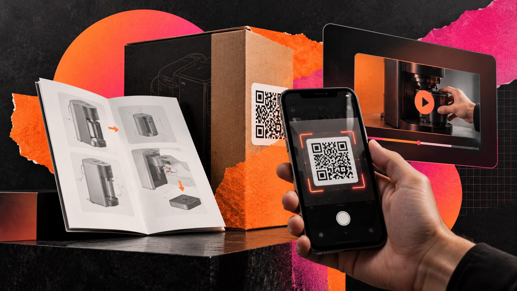 Criar vídeo manual de instruções com QR Code