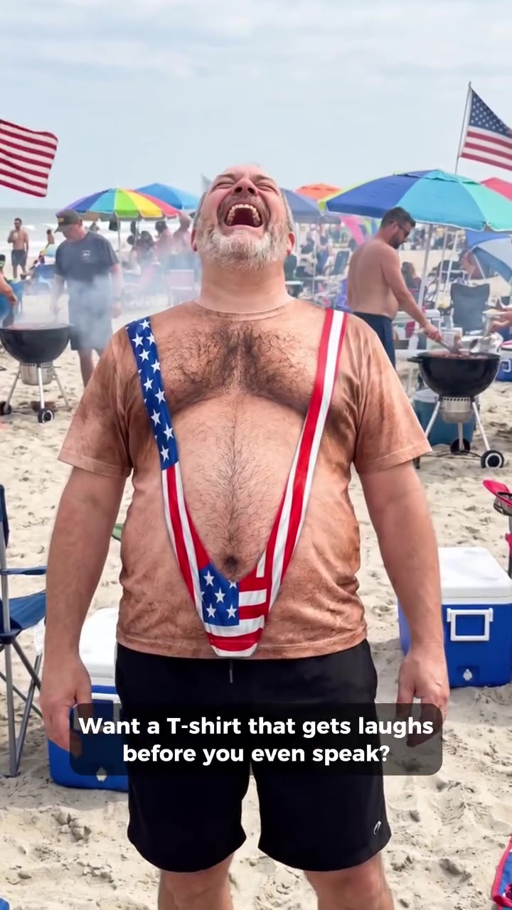 Not every Independence Day outfit has to be serious 🇺🇸 😂