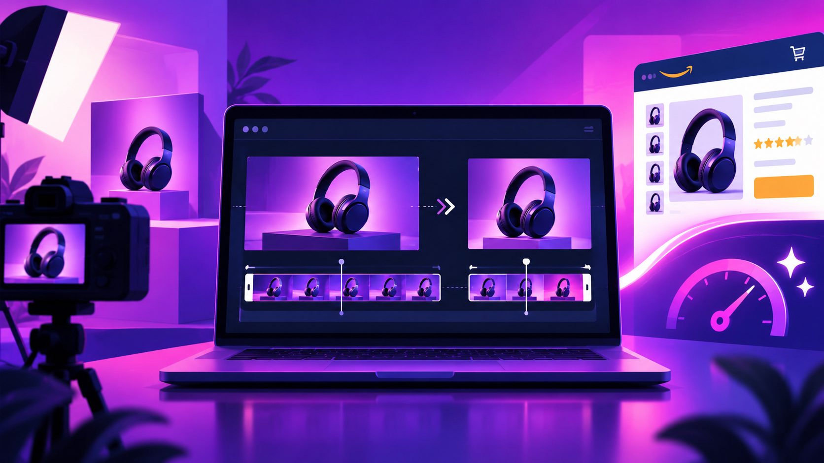Cómo acortar un vídeo de producto para Amazon sin perder calidad