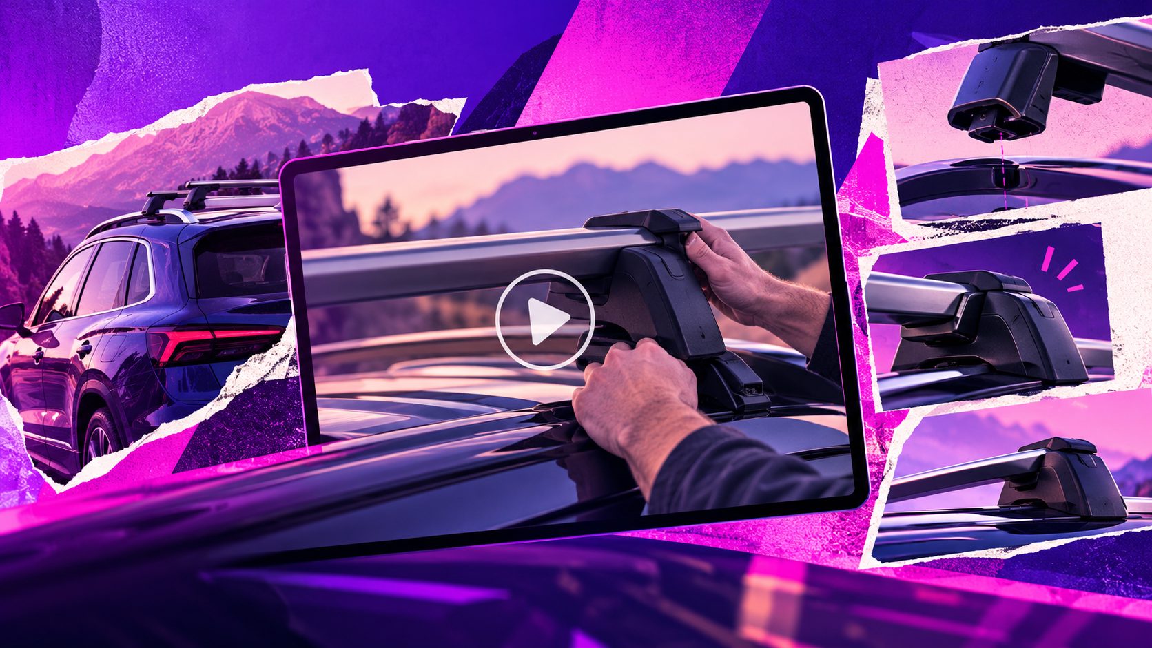 Fahrzeugspezifisches Zubehör: Passgenauigkeit im Montagevideo zeigen