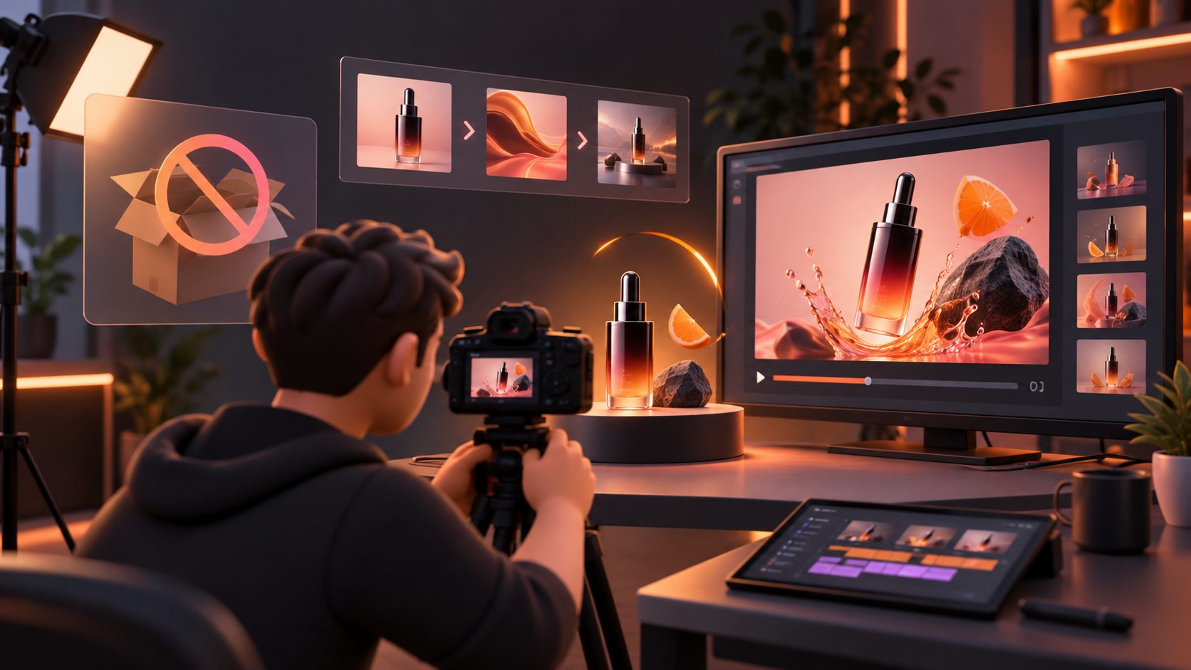créer vidéo publicitaire pour prévente produit : méthode sans échantillon