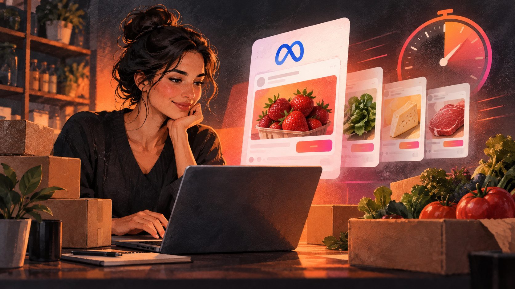 Como anunciar produtos com prazo de validade curto no Meta