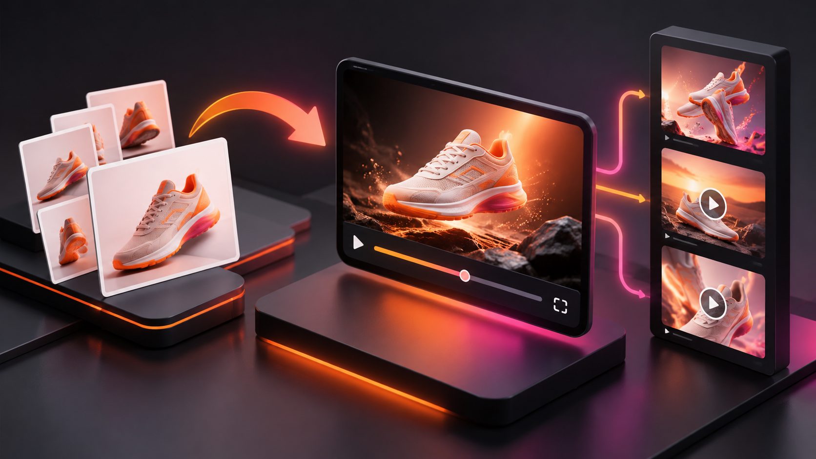 Crear videos publicitarios con fotos de productos