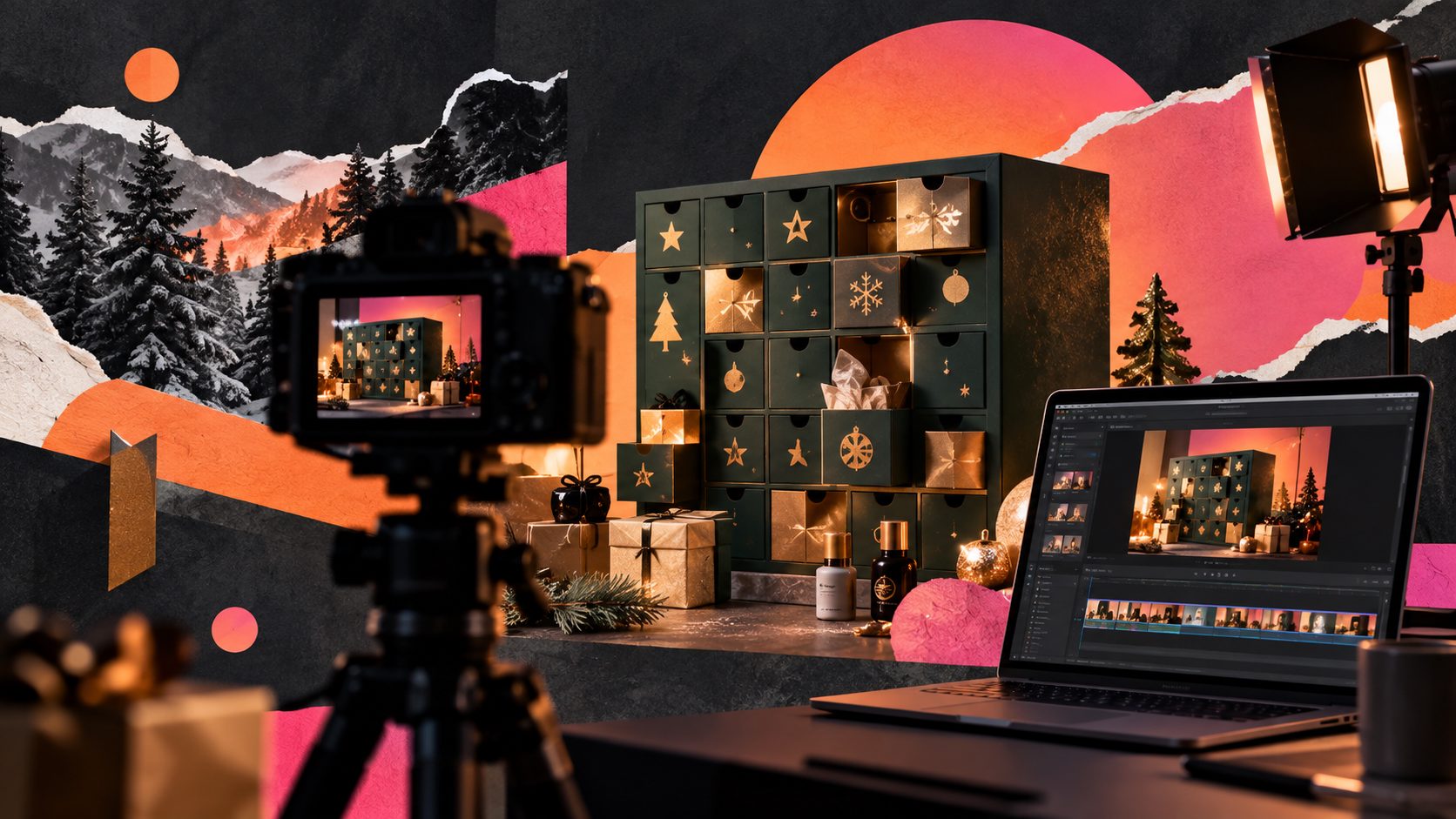 Créer une vidéo publicitaire pour calendrier de l'Avent : méthode e-commerce