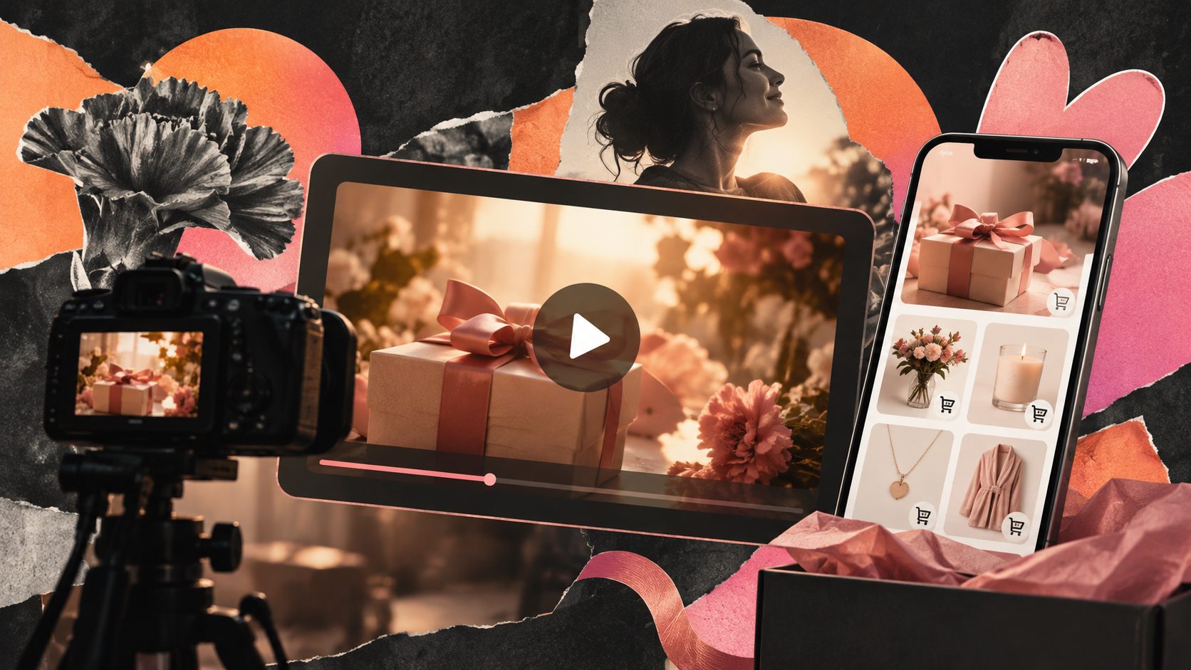 créer une vidéo publicitaire pour la fête des mères : méthode e-commerce
