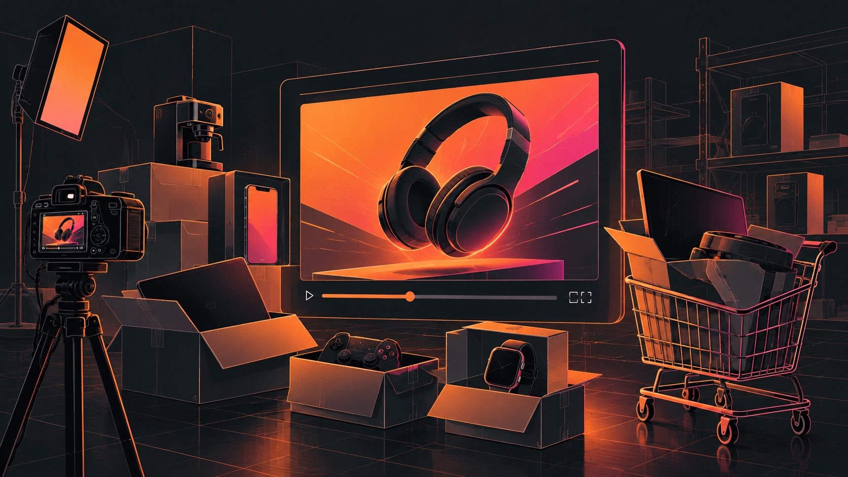 Clearance Sale Video Ad Maker for B-Stock and Open-Box Sales