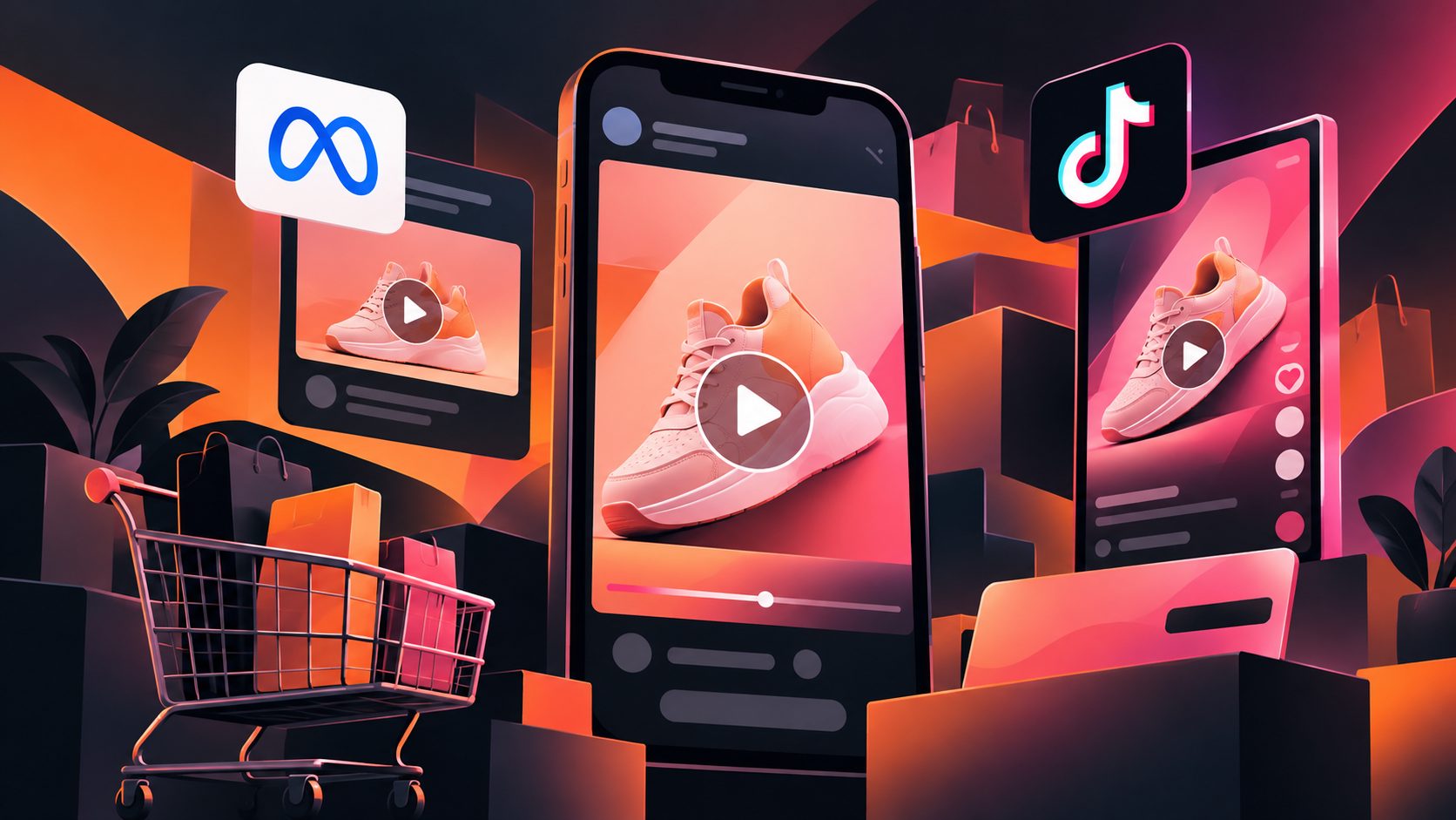 anuncios de video klarna ecommerce: guía para Meta y TikTok